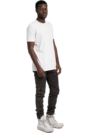 MD75 | SS26 - Embroidered neck t-shirt, White MD13254