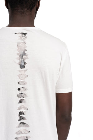 MD75 | SS26 - Lightweight Cotton T-Shirt, Spine Print MD13292