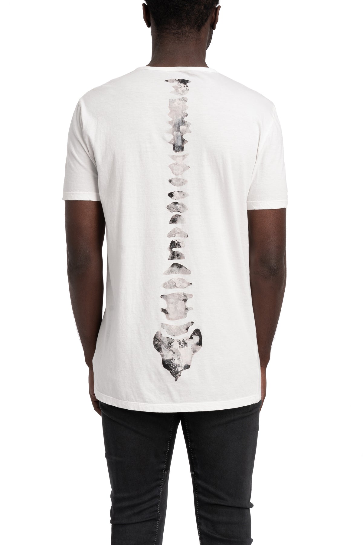 MD75 | SS26 - Lightweight Cotton T-Shirt, Spine Print MD13292