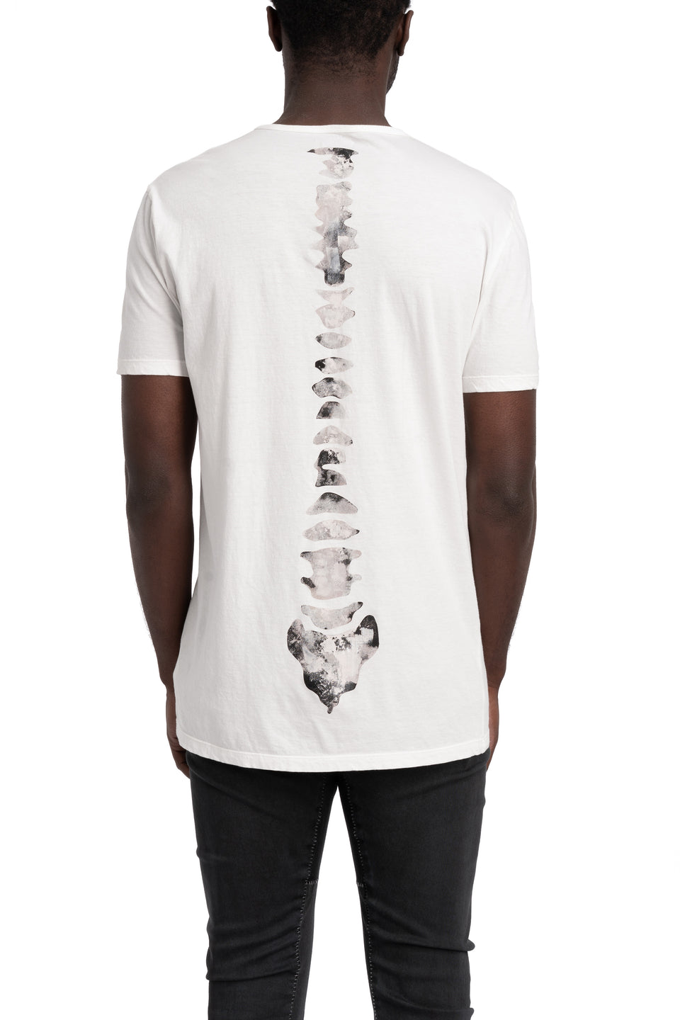 Lightweight Cotton T-Shirt, Spine Print
