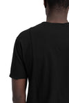 MD75 | SS26 - Lightweight Cotton Scar Stitch T-Shirt, Black MD13253