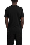 MD75 | SS26 - Lightweight Cotton Scar Stitch T-Shirt, Black MD13253
