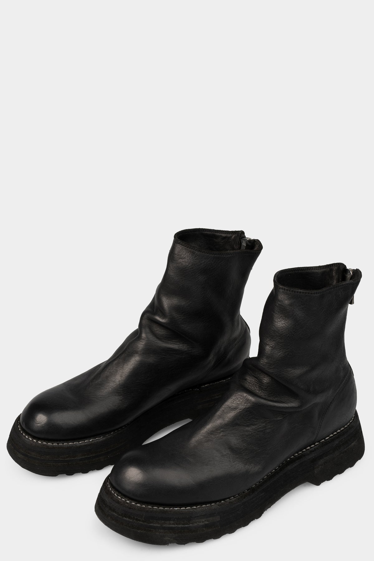 Back zip creeper boots | 526V