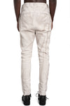 MD75 | SS26 - Linen stretch trousers, Off-white MD13276L