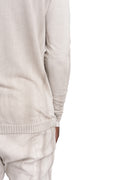 MD75 | SS26 - Lightweight cotton knit sweater, Off-white MD13201D