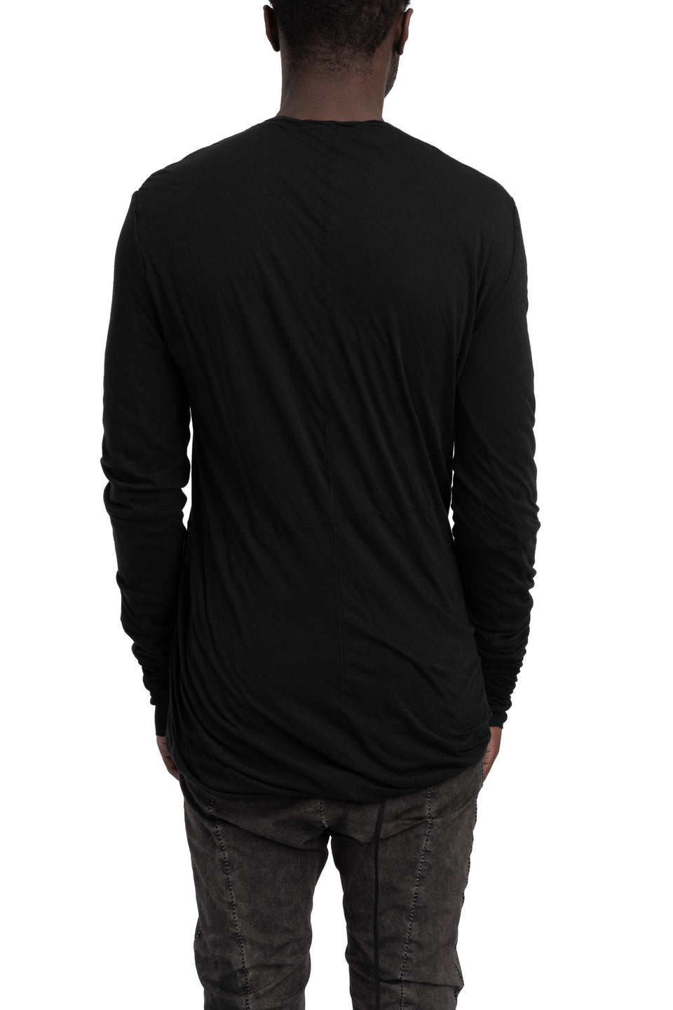 Double layer long sleeve t-shirt