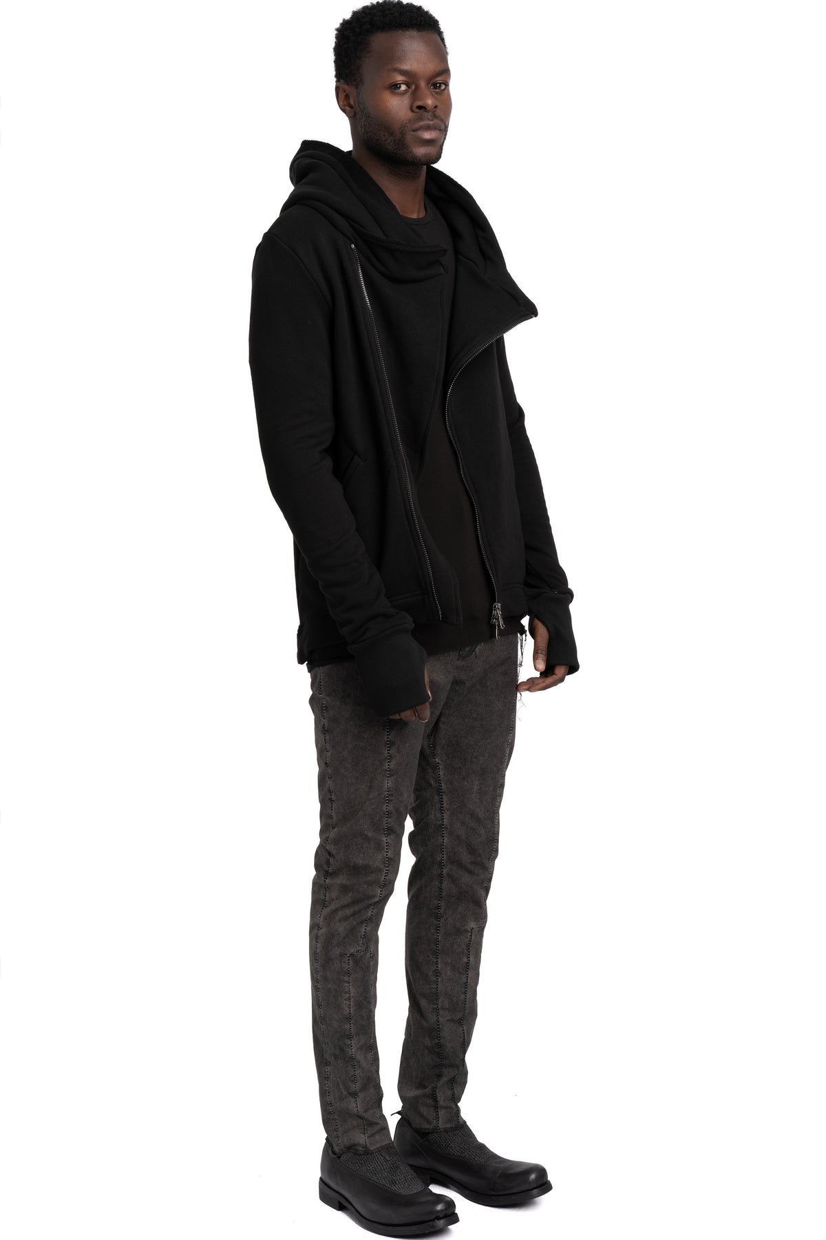 MD75 | SS26 - Hooded zip up sweater, MD13280