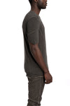 MD75 | SS26 - Lightweight silk blend t-shirt, Military green MD13262