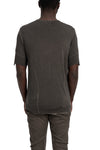 MD75 | SS26 - Lightweight silk blend t-shirt, Military green MD13262