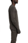 MD75 | SS26 - Lightweight long sleeve tee, Military green MD13261