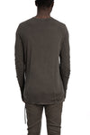 MD75 | SS26 - Lightweight long sleeve tee, Military green MD13261