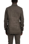 MD75 | SS26 - Linen shirt, Military resin MD13283L