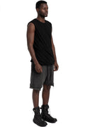 MD75 | SS26 - Double layer tank , Black MD13258