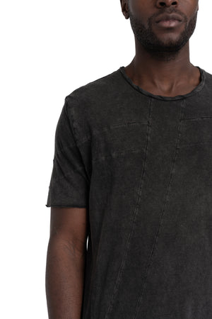 MD75 | SS26 - Super Lightweight Cotton Scar Stitch T-Shirt, Antra Wash MD13259