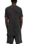 MD75 | SS26 - Super Lightweight Cotton Scar Stitch T-Shirt, Antra Wash MD13259