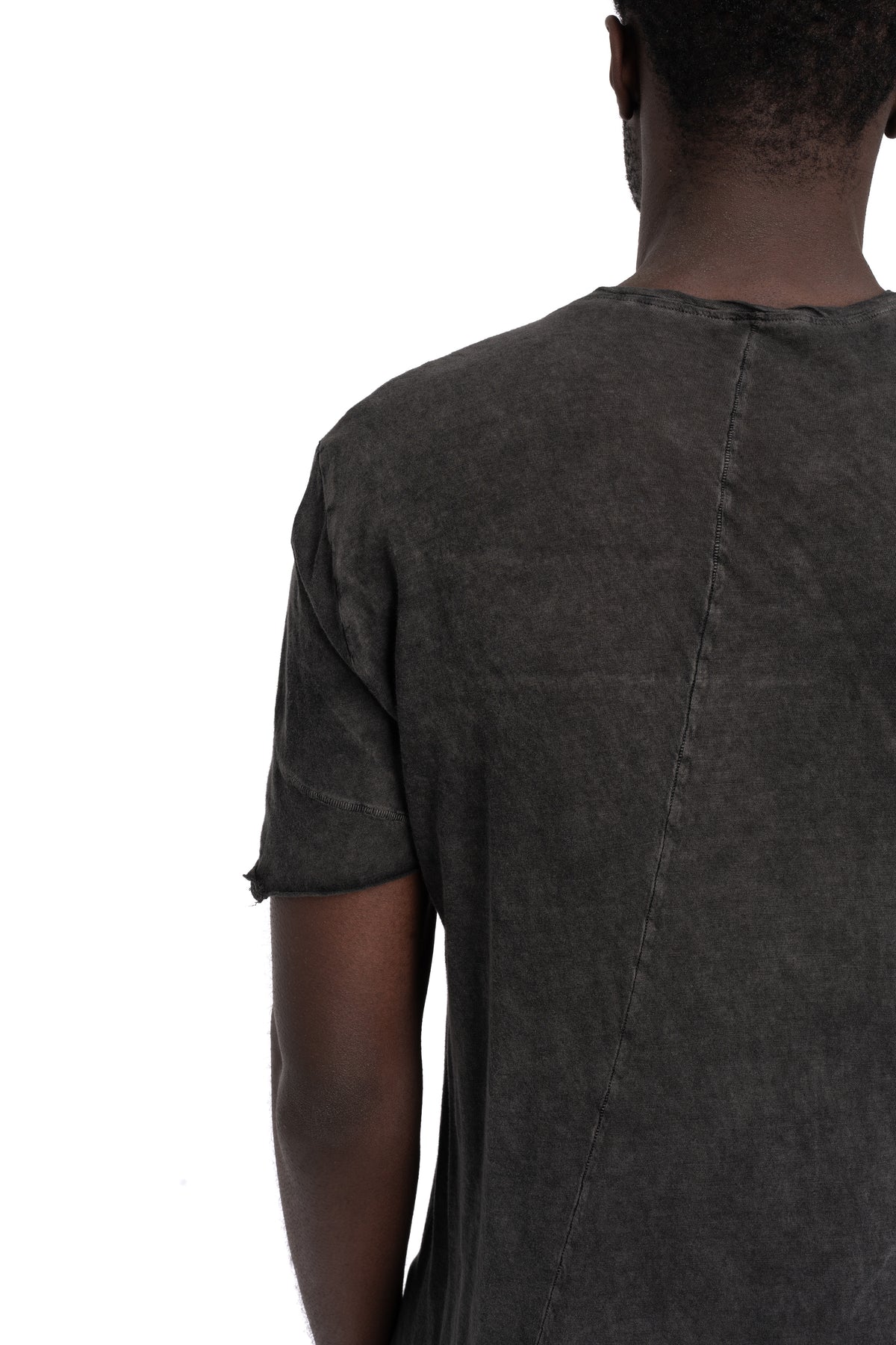 MD75 | SS26 - Super Lightweight Cotton Scar Stitch T-Shirt, Antra Wash MD13259