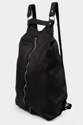 GUIDI | PG2 Lined zip leather backpack