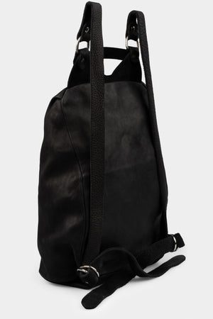 GUIDI | PG2 Lined zip leather backpack