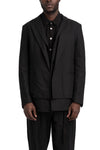 La Haine Inside Us | SS26 - Panelled Linen Cotton Blazer M1261