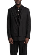La Haine Inside Us | SS26 - Panelled Linen Cotton Blazer M1261