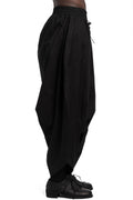 La Haine Inside US | SS26 - Deep drop crotch drawstring pants W5307