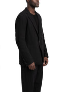 La Haine Inside Us | SS26 - Lightweight Viscose Single Button Blazer M1285