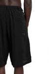 Pleated shorts