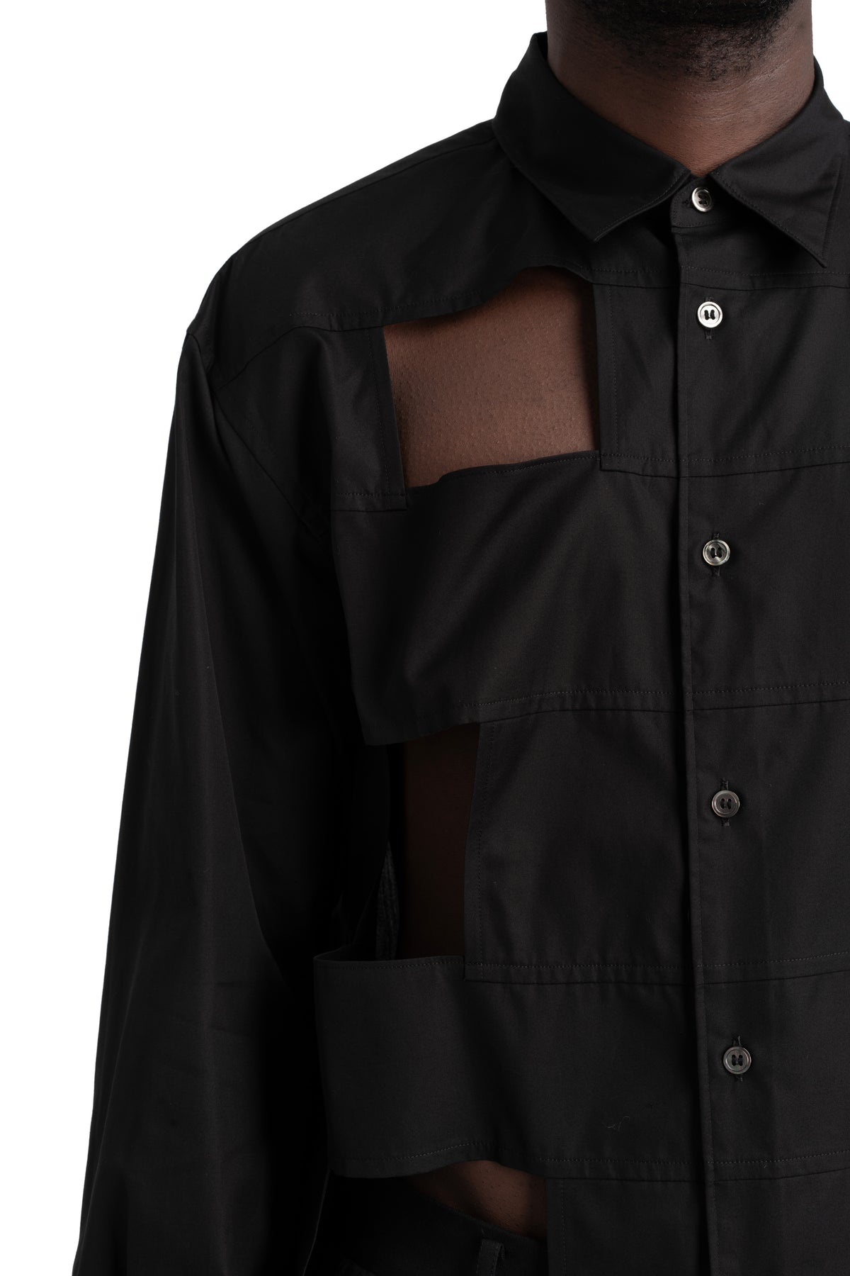 Comme des Garçons Homme Plus | SS26 - Cut-Out Shirt, B014