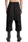 Julius_7 | SS26 - Wide Cropped Typewriter Cloth Pants, 937PAM23
