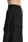 Julius_7 | SS26 - Wide Cropped Typewriter Cloth Pants, 937PAM23