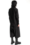 Julius_7 | SS26 - Wide Cropped Typewriter Cloth Pants, 937PAM23