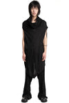 Julius_7 | SS26 - Cowl Neck Draped Tunic, 937SHM7