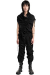 Julius_7 | SS26 - Cowl Neck Draped Tunic, 937SHM7