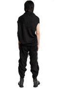 Julius_7 | SS26 - Articulated Draped Jacquard Trousers, 937PAM26