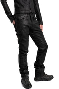 Julius_7 | SS26 - Coated Denim Jeans, 937PAM3-C
