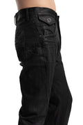 Julius_7 | SS26 - Flared Coated Jeans, 937PAM2-C