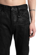 Julius_7 | SS26 - Flared Coated Jeans, 937PAM2-C
