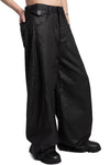 Julius_7 | SS26 - Wide-Leg Coated Denim Jeans, 937PAM5