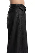 Julius_7 | SS26 - Wide-Leg Coated Denim Jeans, 937PAM5