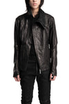 Isaac Sellam | SS26 - High Neck Lambskin Leather Jacket, IMPARABLE