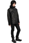 Isaac Sellam | SS26 - Hooded Membrane Leather Jacket, PREVENANT