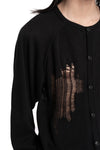Professor.E | SS26 - Distressed Linen Knit Cardigan 26SS-PE-KT-02