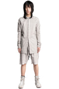 69 by Isaac Sellam | SS26 - Structured cotton mandarin collar shirt, Alu DANDY