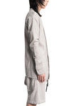69 by Isaac Sellam | SS26 - Structured cotton mandarin collar shirt, Alu DANDY