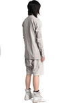 69 by Isaac Sellam | SS26 - Structured cotton mandarin collar shirt, Alu DANDY