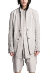 69 by Isaac Sellam | SS26 - Structured cotton blazer, Alu