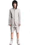 69 by Isaac Sellam | SS26 - Structured cotton blazer, Alu
