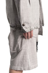69 by Isaac Sellam | SS26 - Structured cotton blazer, Alu