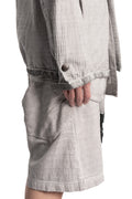 69 by Isaac Sellam | SS26 - Structured cotton blazer, Alu