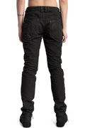 Blackmerle | SS26 - Ink-Overdyed Rider Pants, 221-B01-705WS/INK